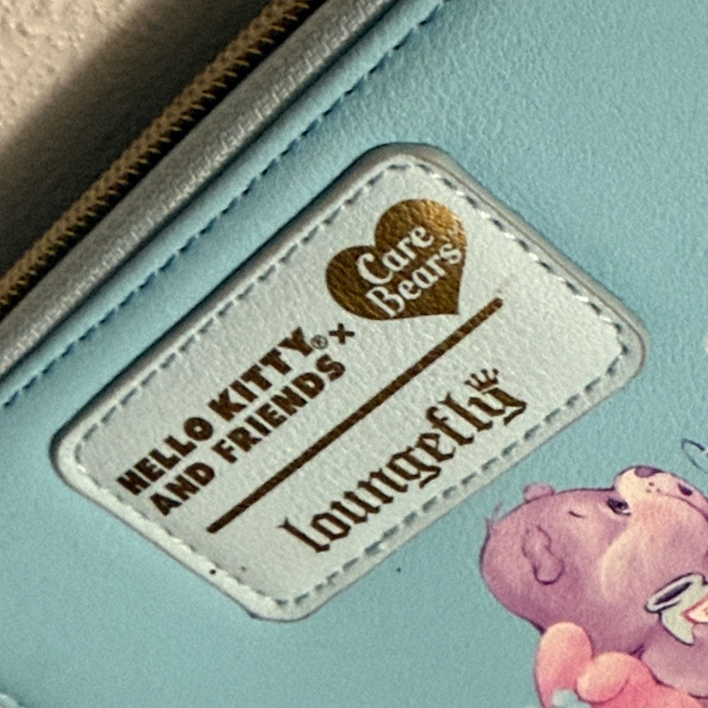 HELLO Kitty/Carebear🌈Loungefly Wallet+🧸🎀NIB Stuffed Set+You Suck💗lip balm - Picture 10 of 16